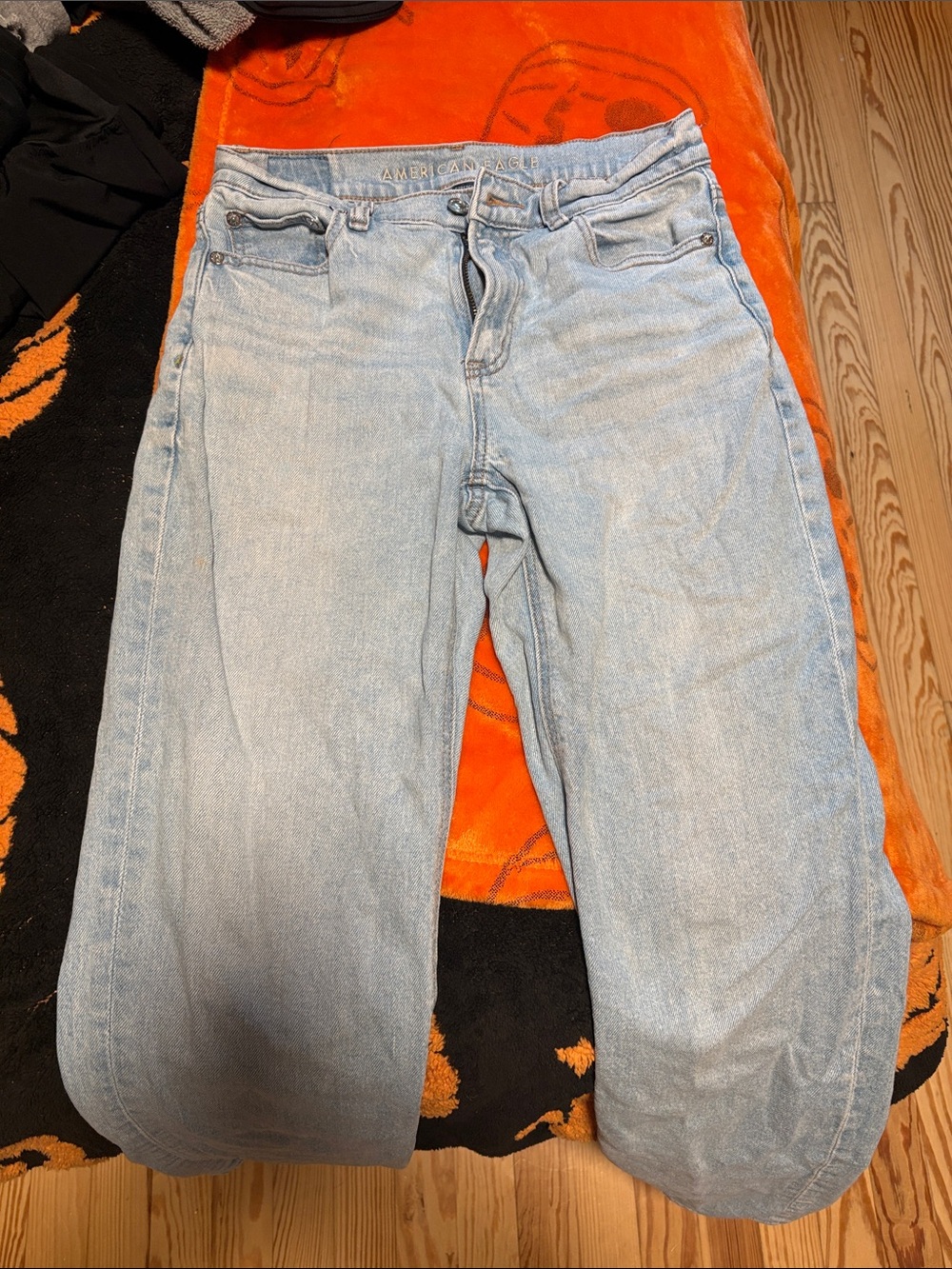 American Eagle Outfitters Light Blue High-Rise Women's Jeans